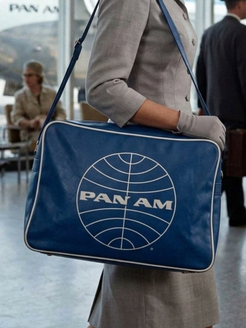 Pan Am Authentic Vintage Sixties Travel Bag